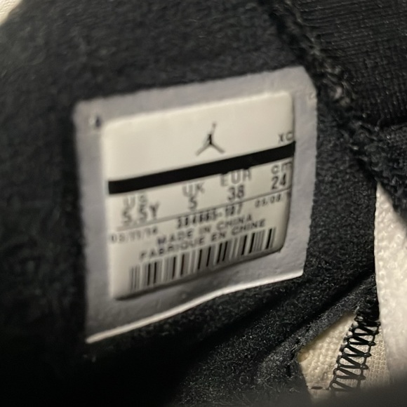 Air Jordan 6 (VI) OG Sport Blue / September Blue US5.5Y - Picture 5 of 5